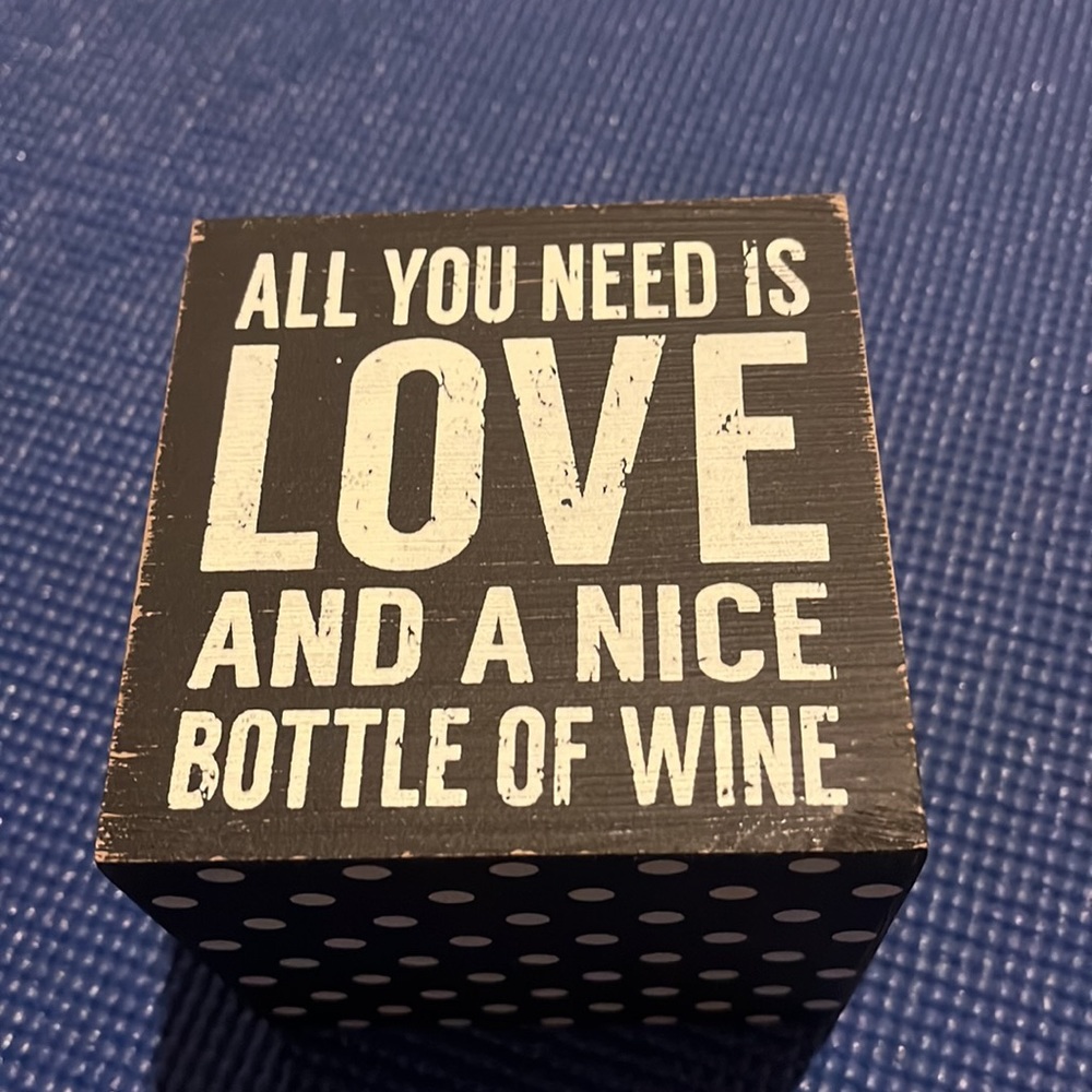 Wine Cube, wooden, decorative, gift - Picture 4 of 7